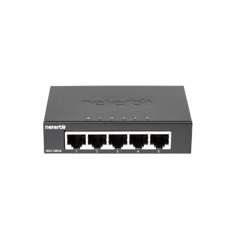 سوئیچ شبکه 5 پورت گیگابیتی نتربیت مدل NGS-1005A