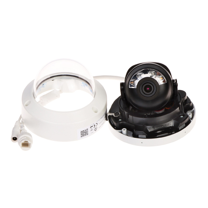 قاب و لنز دوربین تحت شبکه هایک ویژن DS-2CD1183G2-LIU از هم جدا شده است