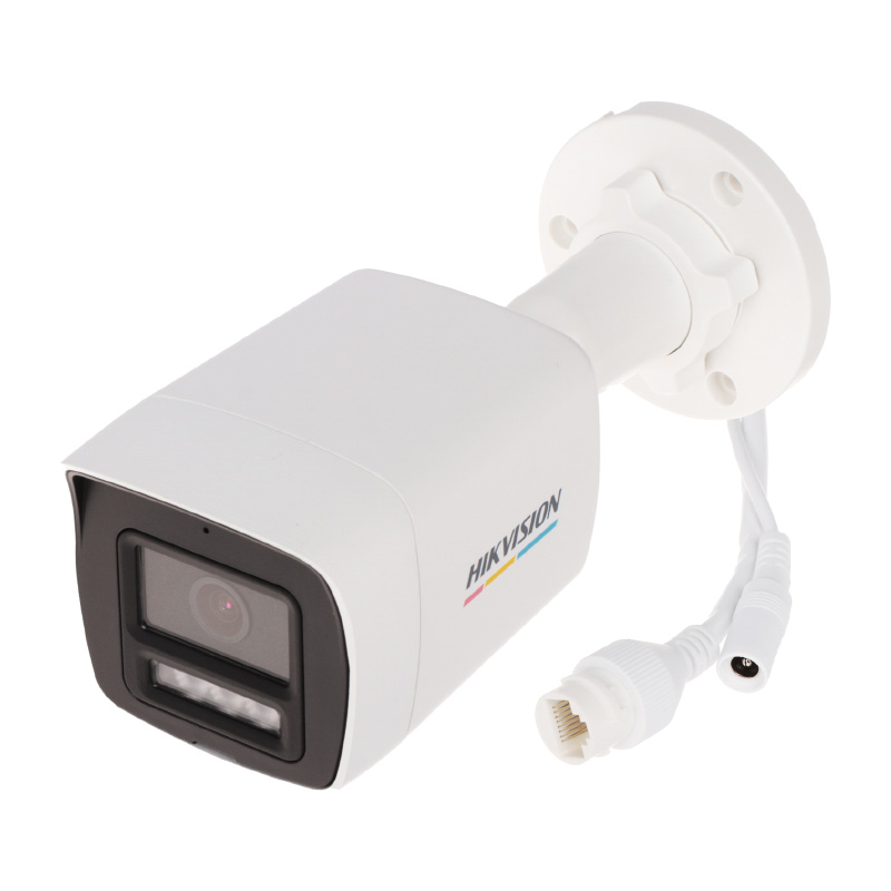 دوربین مداربسته هایک ویژن DS-2CD1047G2H-LIUF به سمت چپ چرخیده و از بالا دیده می شود