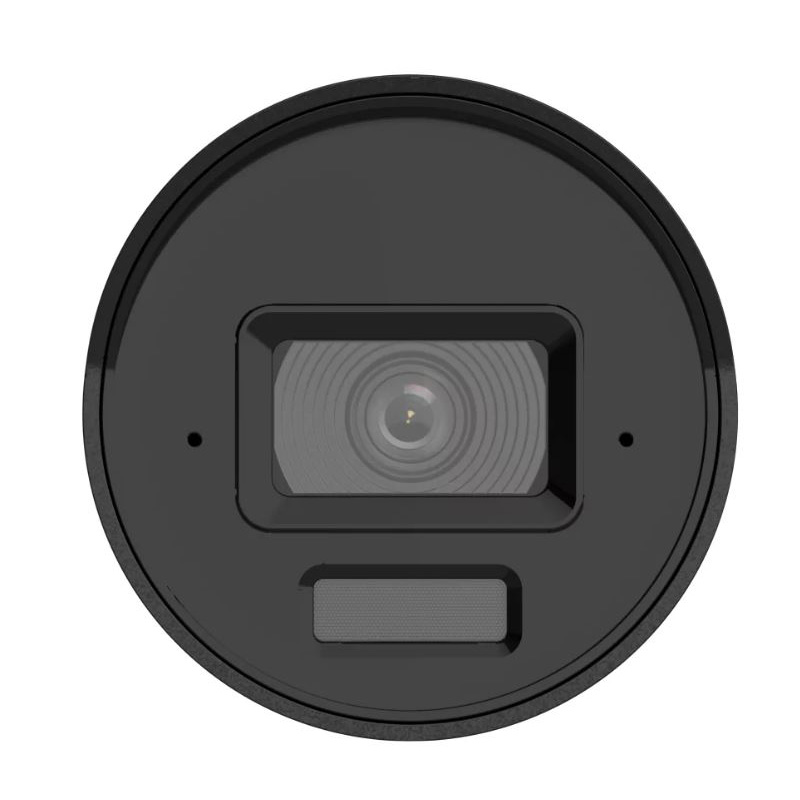 لنز دوربین مداربسته هایک ویژن DS-2CD2043G2-LI2U از نمای روبرو دیده می شود