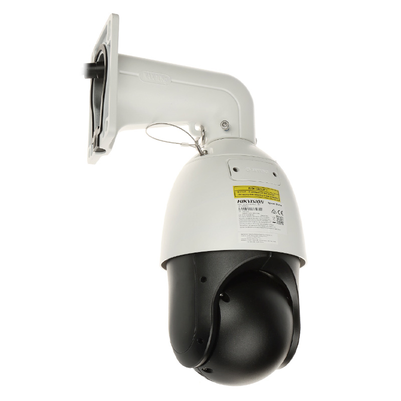 دوربین مداربسته هایک ویژن DS-2SE4C225MWG-E(12F0) به دیوار نصب شده و از پشت دیده می شود