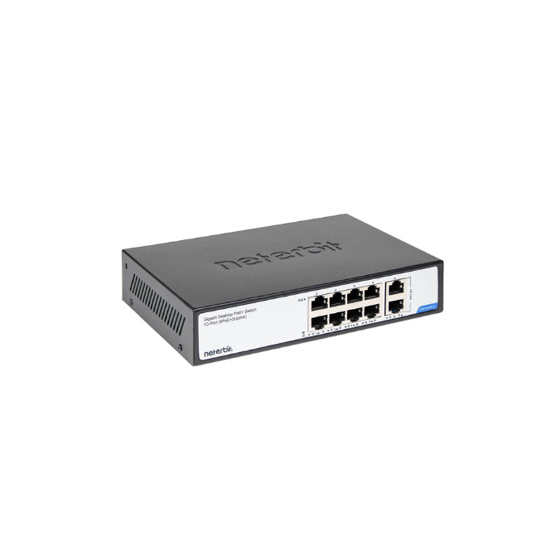 سوئیچ شبکه 10 پورت نتربیت مدل NGS-F1010P-C